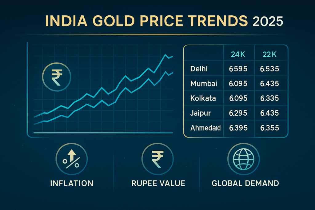 India Gold Price trends 2025