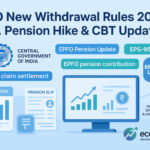 EPFO New Withdrawal Rules 2025–Employees Checking Pension &amp; Claims Online