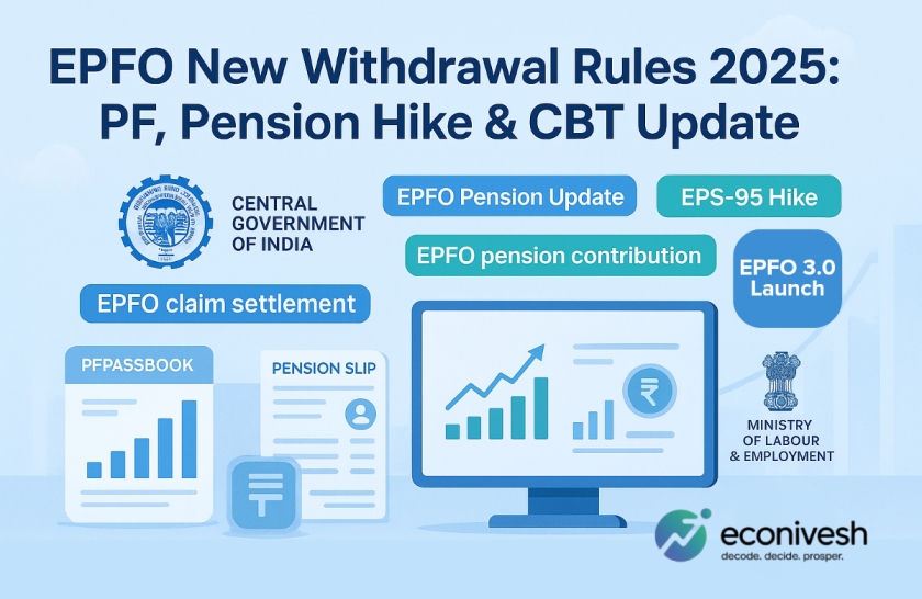 EPFO New Withdrawal Rules 2025–Employees Checking Pension &amp; Claims Online