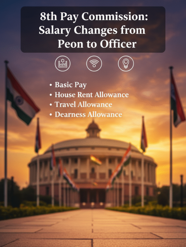 8th Pay Commission: Salary Changes from Peon to Officer